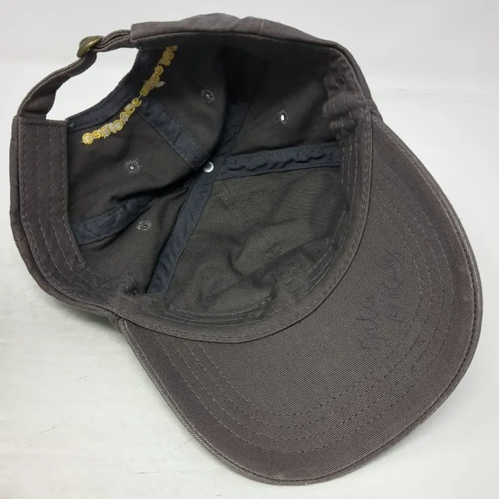 British Beer Company Hat Baseball Cap Gray One Size Slideback Union Jack Logo